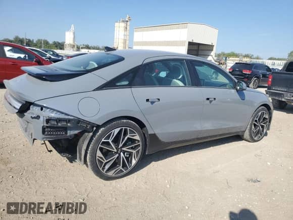 2023 Hyundai Ioniq 6 SEL с VIN KMHM34AA8PA052127, выставлен на аукционе Copart как лот 80269815 с пробегом 8 658 миль миль и Списание • Salvage title. История ставок и продаж доступна на DreamBid. Изображение 3.