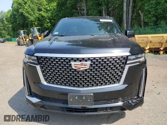 2023 Cadillac Escalade with VIN 1GYS4BKT9PR232158, listed as a Copart auction lot 57763355 with 49,500 mi miles and Salvage title. Bid and sale history available at DreamBid. Image 5.