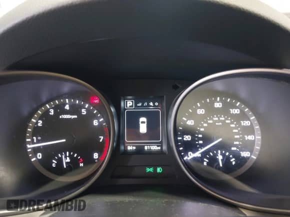 2018 Hyundai Santa Fe 2.4L with VIN 5NMZU3LB1JH054077, listed as a IAAI auction lot 43286208 with 81,100 mi miles and . Bid and sale history available at DreamBid. Image 7.