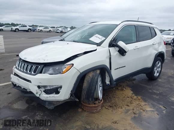 2021 Jeep Compass Altitude with VIN 3C4NJCBB6MT501857, listed as a IAAI auction lot 43039425 with 102,081 mi miles and . Bid and sale history available at DreamBid. Image 17.