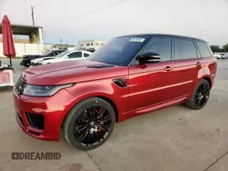 2018 Land Rover Range Rover Sport HSE Dynamic with VIN SALWV2SV6JA414498, listed as a Copart auction lot 85578045 with 53,826 mi miles and Clean title. Bid and sale history available at DreamBid. Image 1.