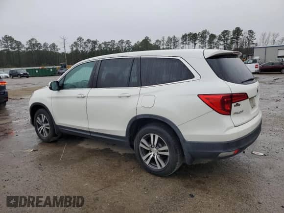 2017 Honda Pilot EX-L with VIN 5FNYF5H81HB040108, listed as a Copart auction lot 44971015 with 115,726 mi miles and Salvage title. Bid and sale history available at DreamBid. Image 2.
