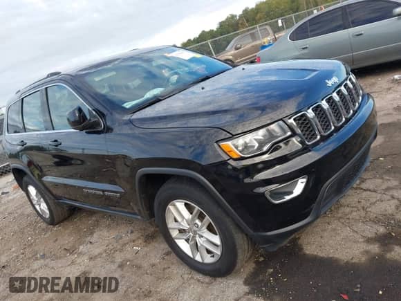 2017 Jeep Grand Cherokee Laredo with VIN 1C4RJEAG6HC678839, listed as a IAAI auction lot 43330407 with 220,595 mi miles and . Bid and sale history available at DreamBid. Image 1.