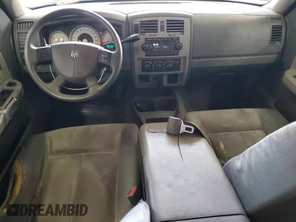 2005 Dodge Dakota SLT with VIN 1D7HE48K65S138631, listed as a Copart auction lot 71750875 with Not provided miles and Salvage title. Bid and sale history available at DreamBid. Image 8.