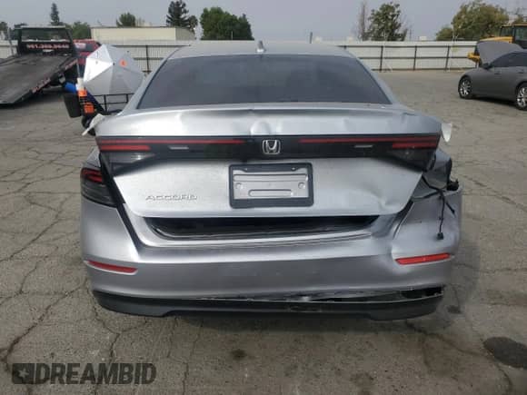 2024 Honda Accord EX with VIN 1HGCY1F34RA057002, listed as a Copart auction lot 83876505 with 7,058 mi miles and Salvage title. Bid and sale history available at DreamBid. Image 6.