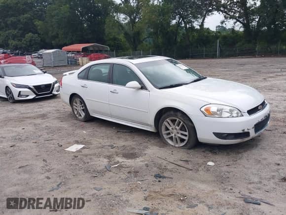 2014 Chevrolet Impala LTZ с VIN 2G1WC5E31E1153184, выставлен на аукционе IAAI как лот 43061931 с пробегом 130 779 миль миль и . История ставок и продаж доступна на DreamBid. Изображение 1.