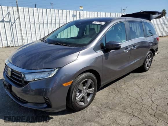 2024 Honda Odyssey EX с VIN 5FNRL6H52RB038717, выставлен на аукционе Copart как лот 75242984 с пробегом 12 590 миль миль и Списание • Salvage title. История ставок и продаж доступна на DreamBid. Изображение 1.