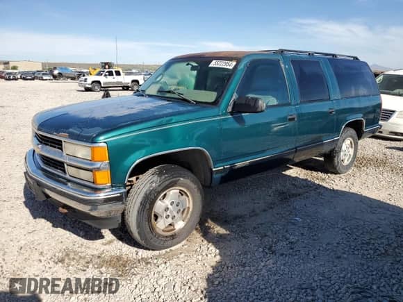 1995 Chevrolet Suburban с VIN 1GNFK16K6SJ398208, выставлен на аукционе Copart как лот 55222954 с пробегом 131 045 миль миль и Списание • Salvage title. История ставок и продаж доступна на DreamBid. Изображение 1.