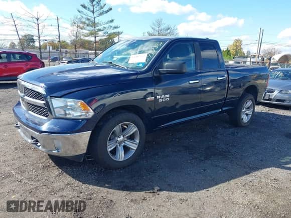 2015 Ram 1500 Big Horn with VIN 1C6RR7GT2FS543277, listed as a IAAI auction lot 43497232 with 134,838 mi miles and . Bid and sale history available at DreamBid. Image 2.
