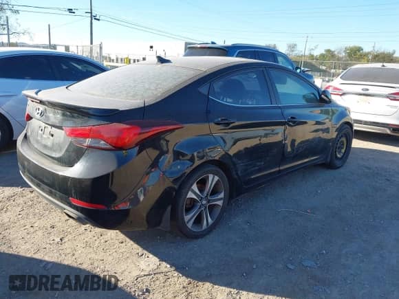 2015 Hyundai Elantra Sport z VIN KMHDH4AH0FU229720, wystawiony jako IAAI lot #43406127 z przebiegiem 183 086 mil mil oraz . Historia ofert i sprzedaży dostępna na DreamBid. Obrazek 4.