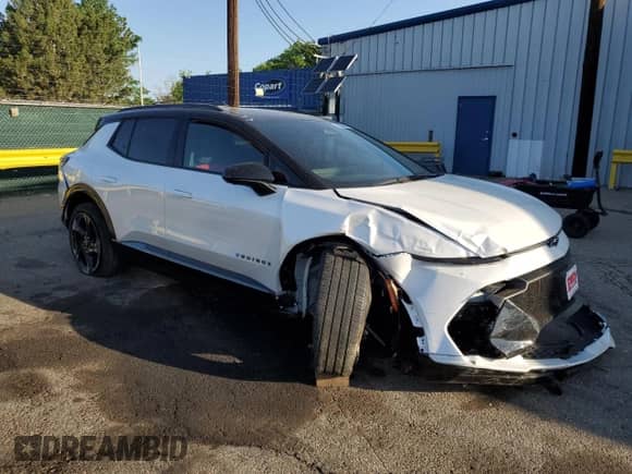 2025 Chevrolet Equinox EV RS с VIN 3GN7DSRR9SS216917, выставлен на аукционе Copart как лот 62695315 с пробегом 178 миль миль и Списание • Salvage title. История ставок и продаж доступна на DreamBid. Изображение 4.