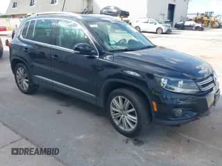 2012 Volkswagen Tiguan S with VIN WVGBV7AX2CW570836, listed as a IAAI auction lot 43269735 with 181,407 mi miles and . Bid and sale history available at DreamBid. Image 1.