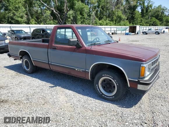 1991 Chevrolet S-10 с VIN 1GCCS14Z6M0179687, выставлен на аукционе Copart как лот 47220405 с пробегом 60 284 миль миль и Списание • Salvage title. История ставок и продаж доступна на DreamBid. Изображение 4.