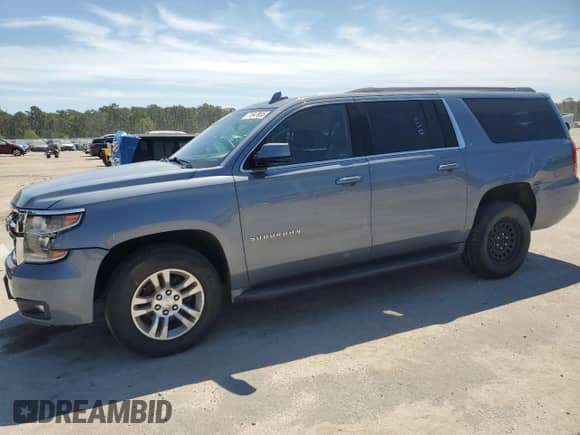 2016 Chevrolet Suburban LT with VIN 1GNSCHKC4GR243488, listed as a Copart auction lot 71547855 with Not provided miles and Salvage title. Bid and sale history available at DreamBid. Image 1.
