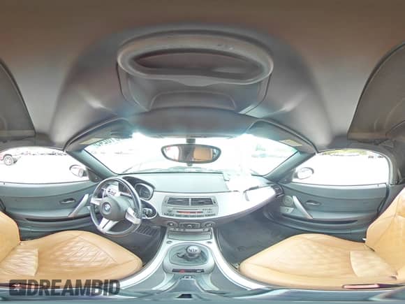 2003 BMW Z4 2.5i with VIN 4USBT33433LR66744, listed as a Copart auction lot 68010245 with 159,501 mi miles and Salvage title. Bid and sale history available at DreamBid. Image 14.