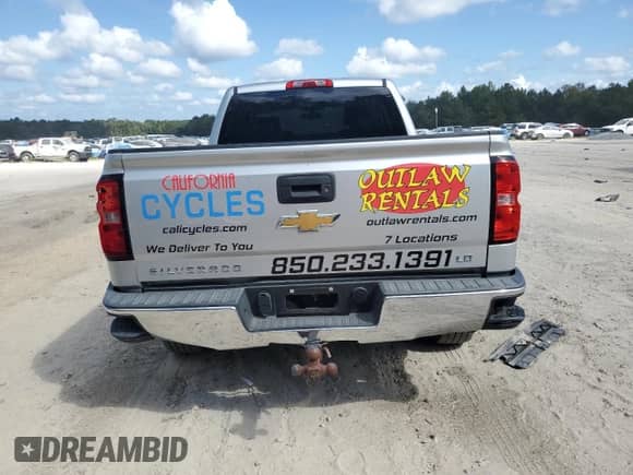 2019 Chevrolet Silverado 1500 LT with VIN 2GCVKPEC3K1105859, listed as a Copart auction lot 81300265 with 109,923 mi miles and Salvage title. Bid and sale history available at DreamBid. Image 6.