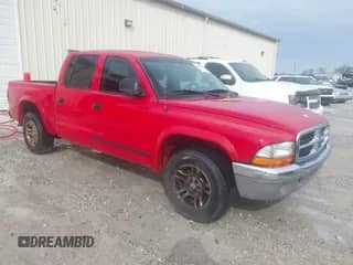 2004 Dodge Dakota SLT with VIN 1D7HL48N44S708625, listed as a IAAI auction lot 41552527 with 337,535 mi miles and . Bid and sale history available at DreamBid. Image 1.