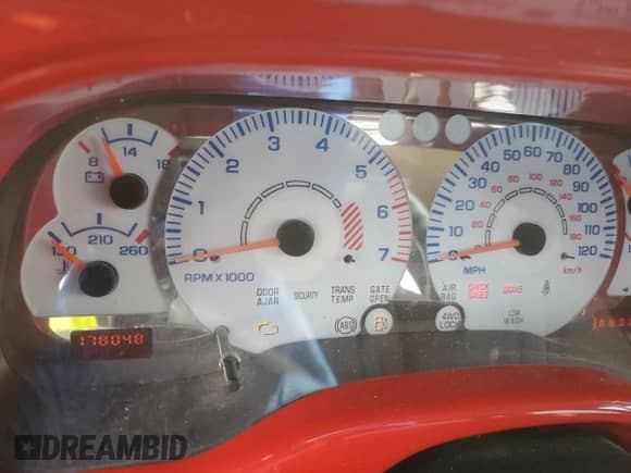 2000 Dodge Dakota Sport с VIN 1B7GL2AN7YS607511, выставлен на аукционе Copart как лот 44390365 с пробегом 178 048 миль миль и Списание • Salvage title. История ставок и продаж доступна на DreamBid. Изображение 9.