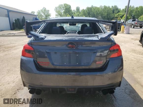 2017 Subaru WRX STI with VIN JF1VA2M64H9840177, listed as a Copart auction lot 59414355 with 90,355 mi miles and Salvage title. Bid and sale history available at DreamBid. Image 6.