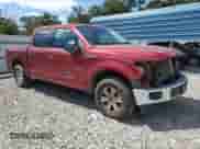 2017 Ford F-150 XL with VIN 1FTEW1C8XHKE44109, listed as a Copart auction lot 80158985 with 201,444 mi miles and Salvage title. Bid and sale history available at DreamBid. Image 4.