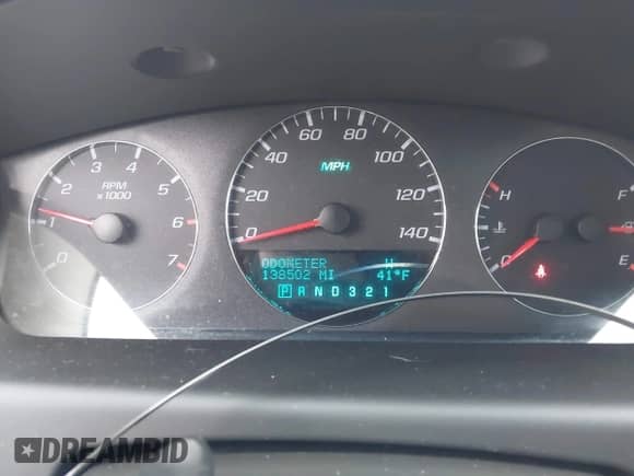 2009 Chevrolet Impala LT с VIN 2G1WC57M191220071, выставлен на аукционе IAAI как лот 42247085 с пробегом 139 800 миль миль и . История ставок и продаж доступна на DreamBid. Изображение 7.