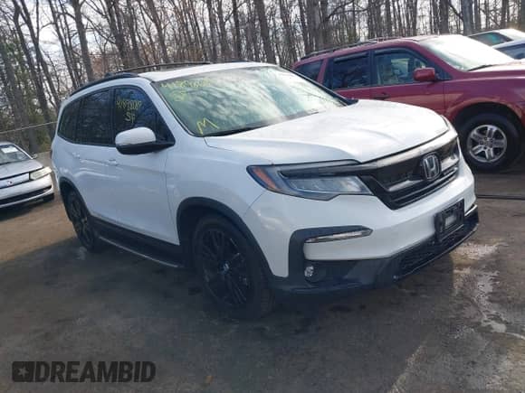 2021 Honda Pilot Black Edition z VIN 5FNYF6H71MB030752, wystawiony jako IAAI lot #41898089 z przebiegiem 87 840 mil mil oraz . Historia ofert i sprzedaży dostępna na DreamBid. Obrazek 1.