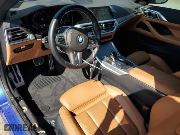 2023 BMW 4 Series 430i with VIN WBA23AT01PCL93790, listed as a Copart auction lot 61570615 with 22,345 mi miles and Clean title. Bid and sale history available at DreamBid. Image 8.