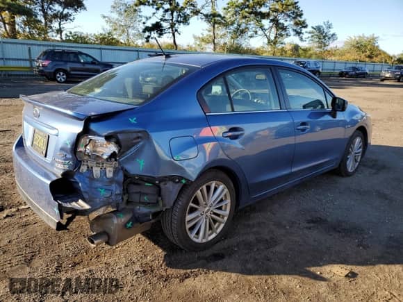 2015 Subaru Impreza Premium with VIN JF1GJAK67FH011936, listed as a Copart auction lot 82347145 with 59,508 mi miles and Salvage title. Bid and sale history available at DreamBid. Image 3.