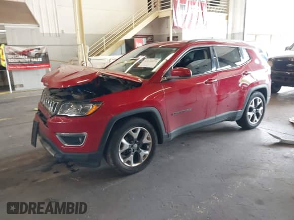 2021 Jeep Compass Limited z VIN 3C4NJCCB7MT559426, wystawiony jako IAAI lot #43134079 z przebiegiem 94 392 mil mil oraz . Historia ofert i sprzedaży dostępna na DreamBid. Obrazek 2.