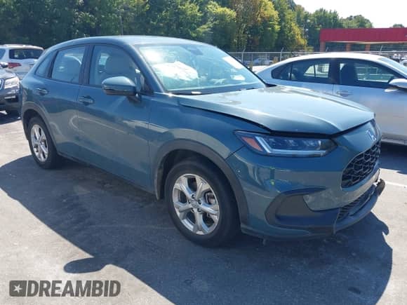 2024 Honda HR-V LX with VIN 3CZRZ2H36RM781277, listed as a IAAI auction lot 43162396 with 19,899 mi miles and . Bid and sale history available at DreamBid. Image 1.
