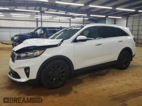 2020 Kia Sorento EX with VIN 5XYPH4A59LG651795, listed as a Copart auction lot 59696255 with 60,969 mi miles and Salvage title. Bid and sale history available at DreamBid. Image 1.