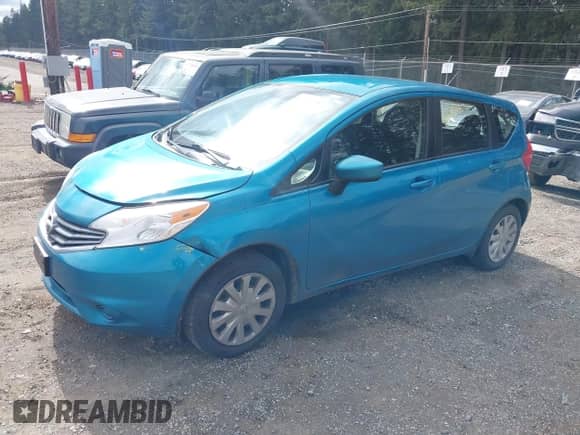 2015 Nissan Note S with VIN 3N1CE2CP9FL399198, listed as a IAAI auction lot 41745250 with 153,445 mi miles and . Bid and sale history available at DreamBid. Image 2.