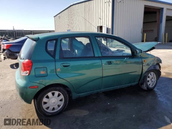 2004 Chevrolet Aveo с VIN KL1TD62604B258249, выставлен на аукционе Copart как лот 47009464 с пробегом 125 906 миль миль и Списание • Salvage title. История ставок и продаж доступна на DreamBid. Изображение 3.