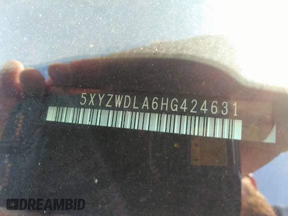 2017 Hyundai Santa Fe Ultimate z VIN 5XYZWDLA6HG424631, wystawiony jako IAAI lot #42560527 z przebiegiem 42 455 mil mil oraz . Historia ofert i sprzedaży dostępna na DreamBid. Obrazek 9.