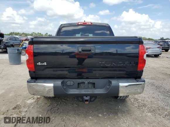 2020 Toyota Tundra SR5 with VIN 5TFDY5F13LX954213, listed as a Copart auction lot 65200365 with 40,542 mi miles and Salvage title. Bid and sale history available at DreamBid. Image 6.