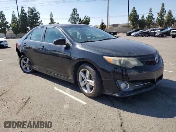 2012 Toyota Camry SE with VIN 4T1BF1FK8CU037604, listed as a Copart auction lot 81834395 with Not provided miles and Salvage title. Bid and sale history available at DreamBid. Image 4.