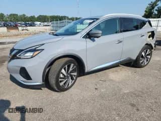 2023 Nissan Murano SL with VIN 5N1AZ2CJ2PC106240, listed as a Copart auction lot 69171015 with 66,090 mi miles and Salvage title. Bid and sale history available at DreamBid. Image 1.