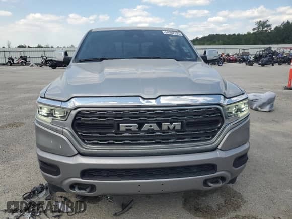 2022 Ram 1500 Limited with VIN 1C6SRFHM3NN460120, listed as a Copart auction lot 54362155 with 77,601 mi miles and Salvage title. Bid and sale history available at DreamBid. Image 5.
