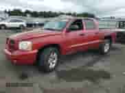 2007 Dodge Dakota SLT with VIN 1D7HW48P47S183353, listed as a Copart auction lot 67303235 with 158,383 mi miles and Salvage title. Bid and sale history available at DreamBid. Image 1.
