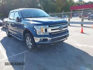 2018 Ford F-150 XL z VIN 1FTEW1EB1JFA00995, wystawiony jako IAAI lot #43190468 z przebiegiem 103 881 mil mil oraz . Historia ofert i sprzedaży dostępna na DreamBid. Obrazek 1.
