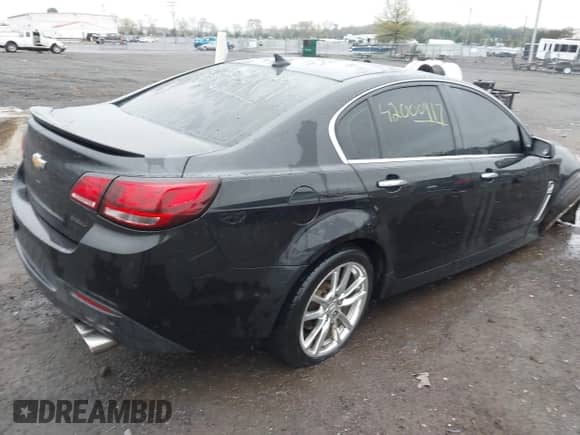 2014 Chevrolet SS with VIN 6G3F15RW9EL947073, listed as a IAAI auction lot 42000917 with 115,395 mi miles and . Bid and sale history available at DreamBid. Image 4.