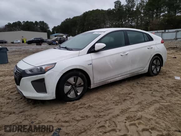 2019 Hyundai Ioniq Blue z VIN KMHC65LC7KU107830, wystawiony jako Copart lot #40184524 z przebiegiem 60 803 mil mil oraz Szkoda całkowita • Salvage title. Historia ofert i sprzedaży dostępna na DreamBid. Obrazek 1.