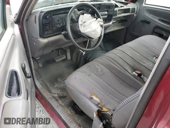 1995 Dodge 1500 with VIN 1B7HC16Y8SS229949, listed as a Copart auction lot 53149395 with 222,260 mi miles and Salvage title. Bid and sale history available at DreamBid. Image 8.