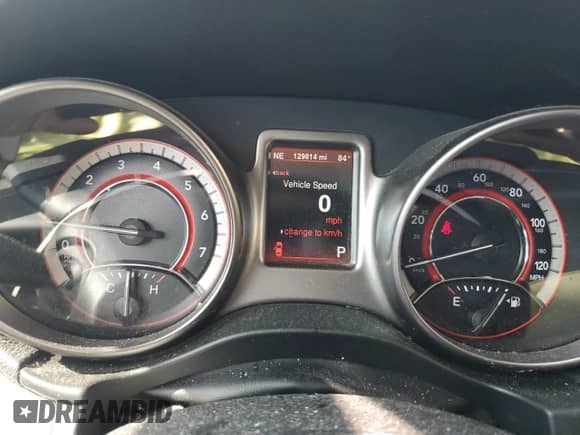 2014 Dodge Journey Crossroad with VIN 3C4PDCGG3ET287853, listed as a Copart auction lot 66840075 with 129,814 mi miles and Salvage title. Bid and sale history available at DreamBid. Image 9.