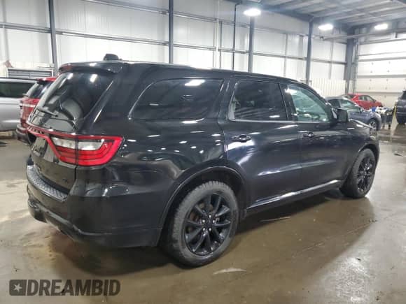 2017 Dodge Durango R/T z VIN 1C4SDJCT3HC907523, wystawiony jako Copart lot #59232175 z przebiegiem 125 121 mil mil oraz Szkoda całkowita • Salvage title. Historia ofert i sprzedaży dostępna na DreamBid. Obrazek 3.