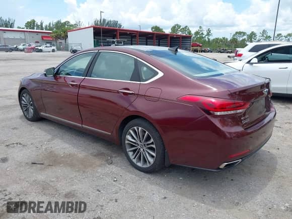 2016 Hyundai Genesis 3.8L с VIN KMHGN4JE0GU107047, выставлен на аукционе IAAI как лот 42926599 с пробегом 73 957 миль миль и . История ставок и продаж доступна на DreamBid. Изображение 3.