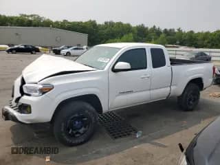 2022 Toyota Tacoma SR with VIN 3TYRX5GN8NT048369, listed as a Copart auction lot 59742975 with 70,202 mi miles and Salvage title. Bid and sale history available at DreamBid. Image 1.