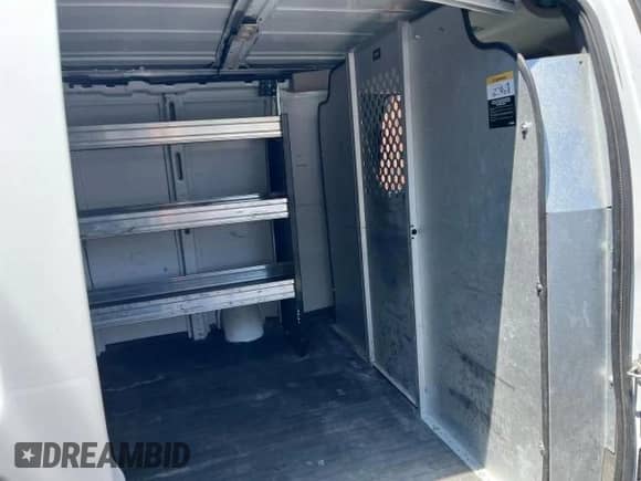 2021 Chevrolet Express Cargo with VIN 1GCWGAFP2M1207828, listed as a Copart auction lot 70939385 with 81,278 mi miles and Salvage title. Bid and sale history available at DreamBid. Image 6.