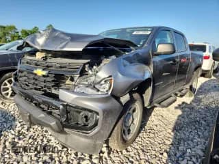 2022 Chevrolet Colorado 4WD Work Truck с VIN 1GCGTBEN1N1304476, выставлен на аукционе Copart как лот 60672885 с пробегом 84 409 миль миль и Списание • Salvage title. История ставок и продаж доступна на DreamBid. Изображение 1.