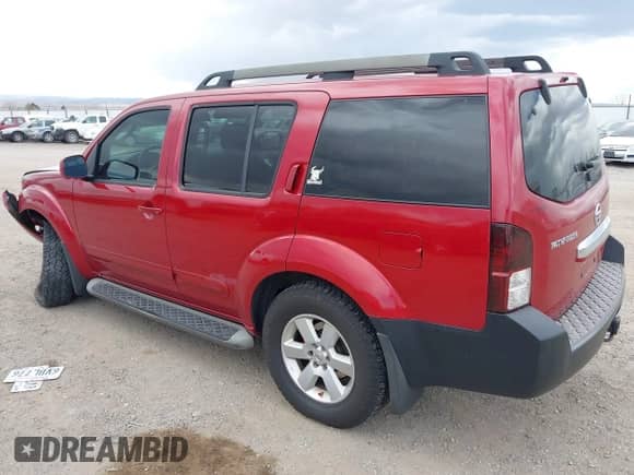 2011 Nissan Pathfinder SV with VIN 5N1AR1NBXBC605683, listed as a IAAI auction lot 42014297 with 187,906 mi miles and . Bid and sale history available at DreamBid. Image 3.